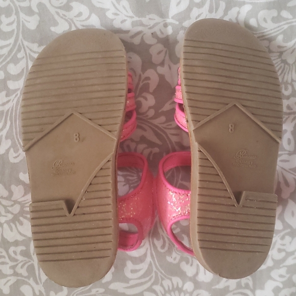 Disney Princess Sleeping Beauty Pink Glitter Sandals - Picture 3 of 7